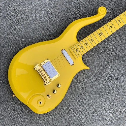 Factory Customized Wang Ziyun 6 String Electric Guitar Yellow with A Top Quality - Picture 1 of 14