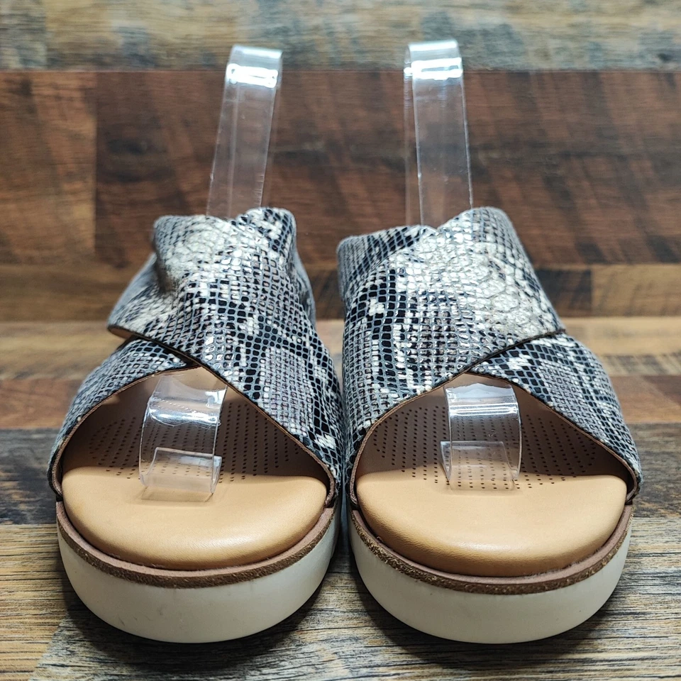 Sandalias de cuero Corso Como Bilanka Pythonius para mujer talla 10 Foto 2 de 4