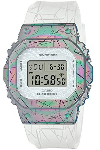 CASIO G-SHOCK GM-S5640GEM-7JR 40th Adventurer Stone Women's Watch White