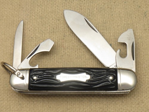 Vintage COLONIAL KNIFE CO USA Made FOREST MASTER Scout Utility Knife Near Mint - Picture 2 of 13