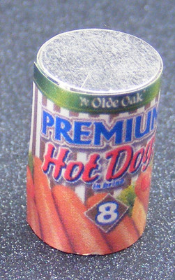 Puppenhaus Premium Hot Dogs Blech Küche Tumdee Maßstab 1:12 Miniatur Tumdee