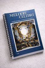 Spartito Melodie Celebri Organo Armonio 200 Pag F.Molfetta Stampa B N Spirale