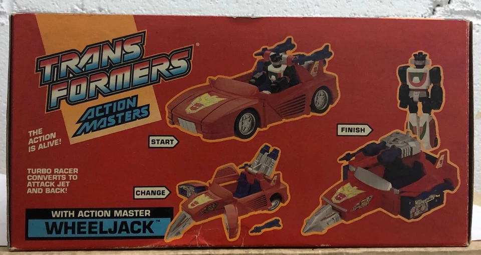 Transformers Action Masters Wheeljack & Turbo Racer Open Box G1 Contents SEALED - Image 4 of 4