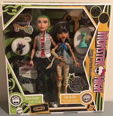 Monster High Deuce Gorgon & Cleo De Nile Set Creeproduction Dolls 2024 NEW NRFB