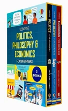 Usborne For Beginners Series: Politics, Philosophy & Economics 3 Books Set