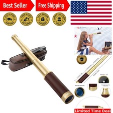 High-Quality Pirate Spyglass for Kids - Vintage 25x30 Telescope with Lens Cloth
