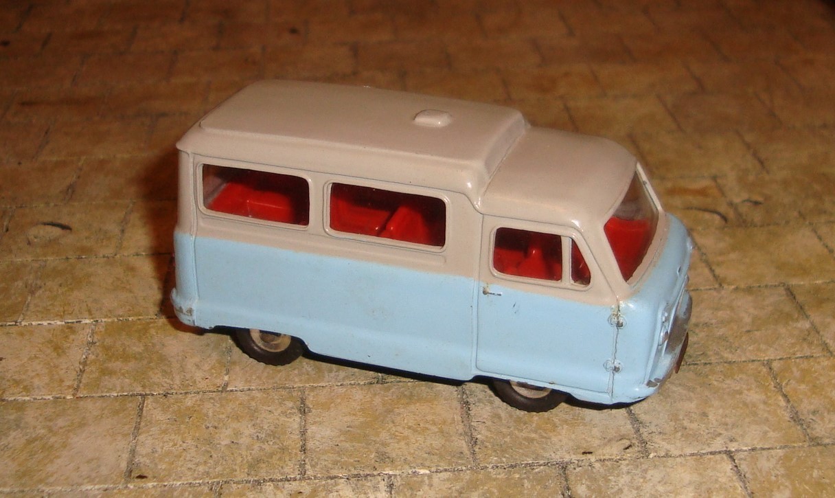 DINKY TOYS - STANDARD ATLAS KENEBRAKE KENEX  MINIBUS VAN #295  -PLAYWORN UNBOXED thumbnail 5