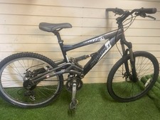 Saracen Raw Full Suspension Mountain Bike 26” Wheels Twin Disc 21 Trigger Gears