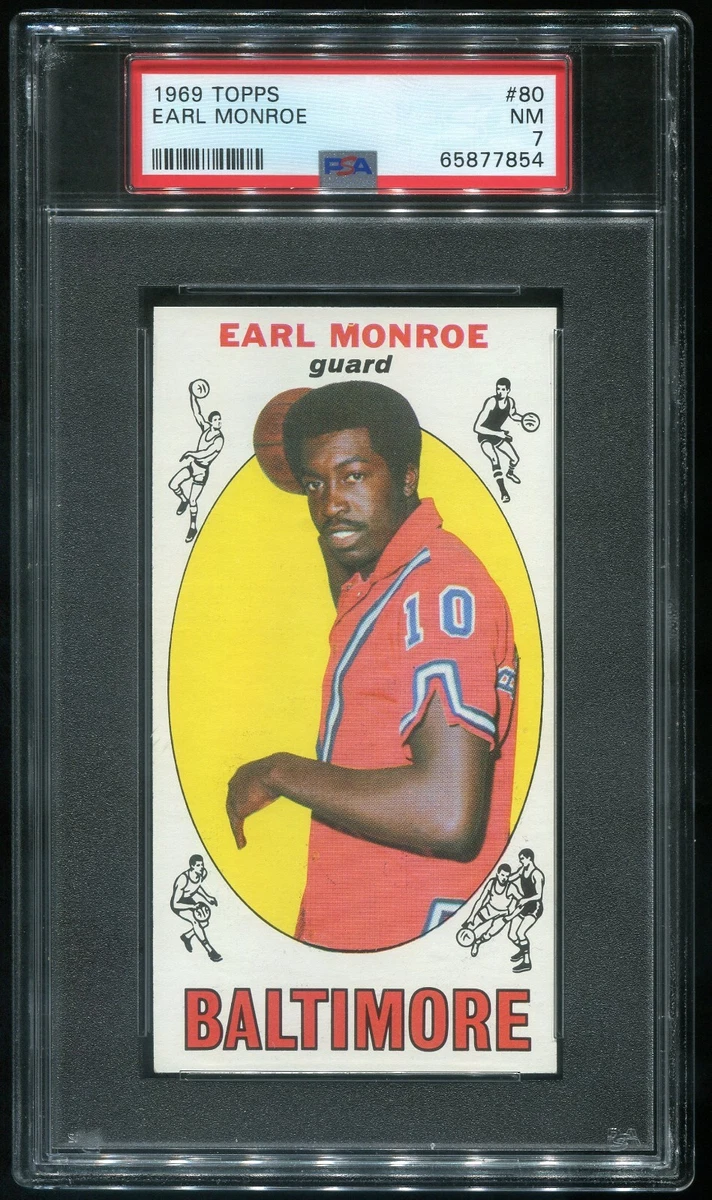 Earl Monroe Basketball Sports Trading Card Singles Baltimore