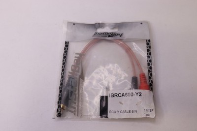 Metra Electronics Corporation Install Bay RCA Cable Red & Black 6'' IBRCA600-Y2