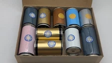 KINGSLEY Hot Foil Machines FOIL ROLLS VINTAGE READ LOOK L7