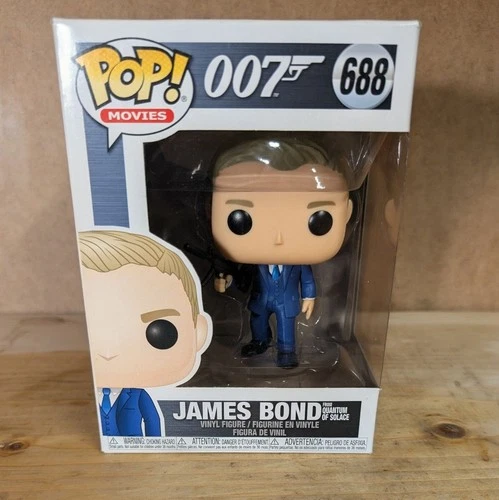 James Bond #688, Funko Pop! Movies 007, Quantum of Solace Vinyl Figure In Box