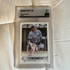 2022 Topps Update Image Variation Bobby Witt Jr Graded RC