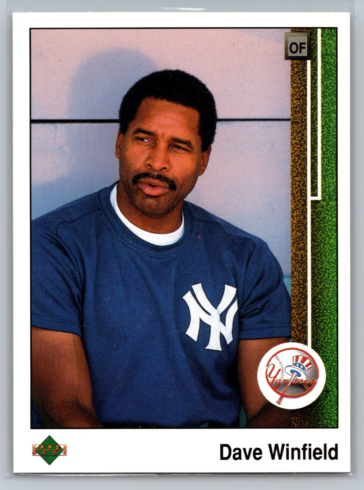 1989 Upper Deck Dave Winfield #349 New York Yankees