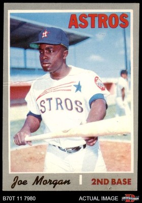 1970 Topps #537 Joe Morgan Astros HOF 1.5 - FAIR