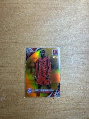 Topps Chrome Bundesliga 24/25 Mathys Tel Gold Lava /50