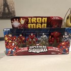 Marvel Super Hero Squad Iron Man Hall of Armor 4-Figure Pack Tony Stark — photo 1