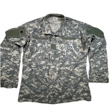 US Army ACU Combat Uniform Coat Medium Long Digital Camo Ripstop Military