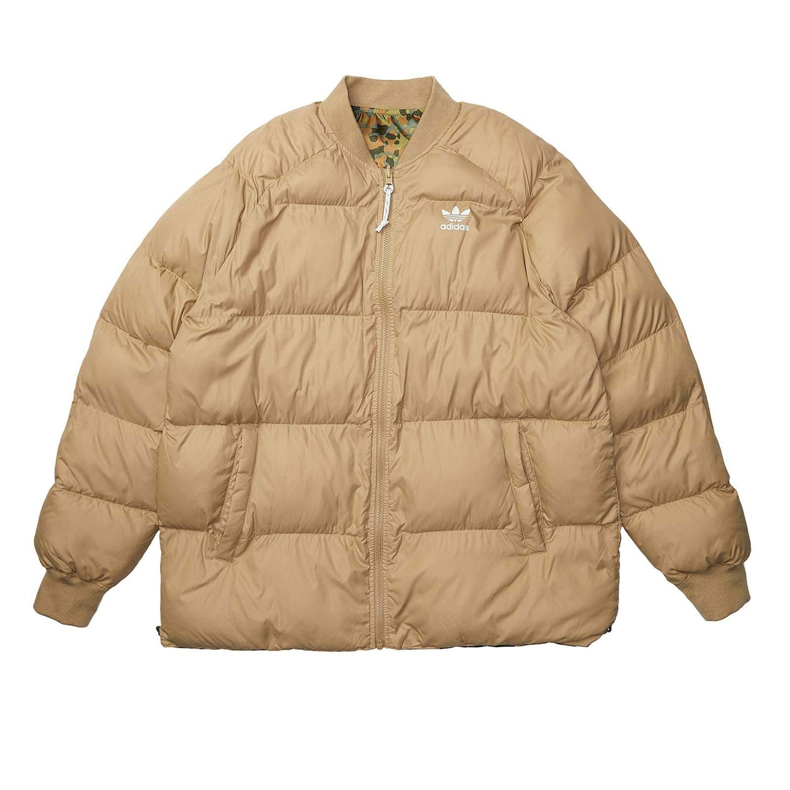 Adidas Pharrell Williams Hu Hiking Sst Superstar Quilted Jacket Camo Winter image 9