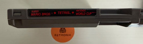 Super Mario Bros / Tetris / World Cup Nes Game Cart PAL A UK Version With Sleeve