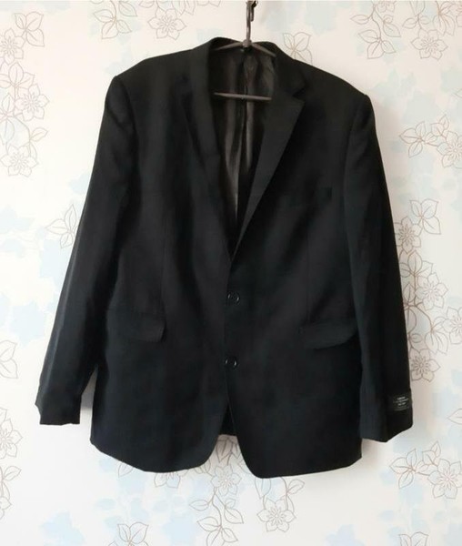 Women Cerruti Blazer Black 40 / L / 48 #15A8