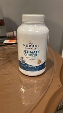 Nordic Naturals Ultimate Omega 1280 mg Omega-3 Fish Oil Softgels 120 Count