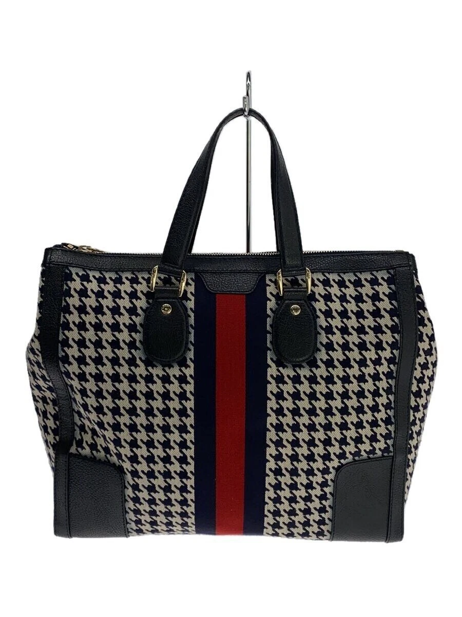 Sac GUCCI Boston toile pied de poule 525040