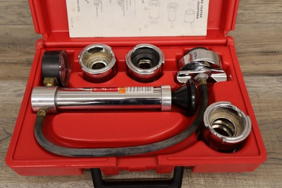 #ad #ad Snap on SVTS 262 Cooling System Pressure Tester Kit w Adapters Case USA Made $59.95