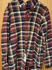 Polo Ralph Lauren XL NWT Long Sleeve Classic Fit Plaid Button Down Flesh Pony