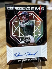 Dayton Dooney 2019 Elite Extra HIDDEN GEMS PROSPECT AUTO Kansas City Autograph