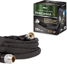 Kink Control Lite, Doesn’T Expand or Burst, Extremely Light Weight, Garden Hose,