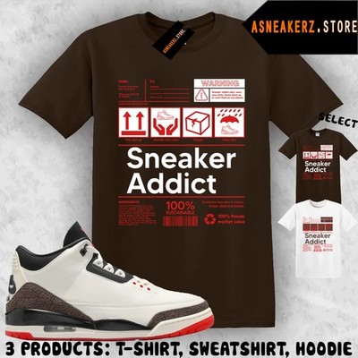 Shirt Match AJ 3 World's Best Dad 2026 Sneaker Matching Tee Sneakerhead Addict