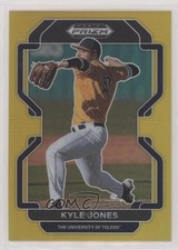 2022 Panini Prizm Draft Picks Gold Prizm 3/10 Kyle Jones #PDP204 3c7