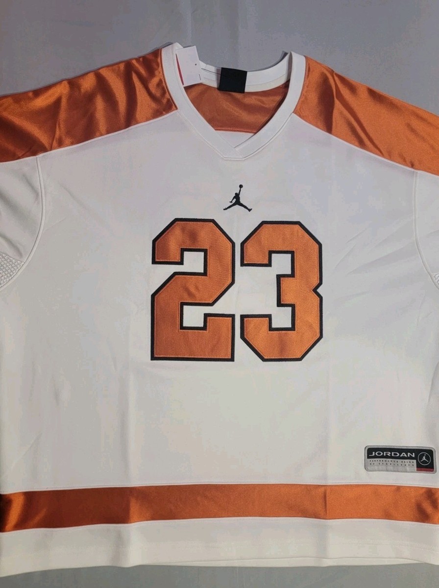 JORDAN BROOKLYN COLLEGIATE HOCKEY JERSEY MEN'S SZ L HV0109-010