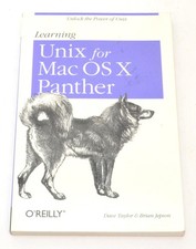 MacOS X Book: Unix for MacOS X Panther by Dave Taylor  Brian Jepson Used 