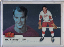 2006-07 Flair Showcase hockey Gordie Howe Executive Lounge /35 card RED WINGS