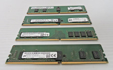 Lot of 4 Various Make / Model 8GB DDR4 Desktop RAM Modules 2666Mhz