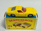VGC Vintage Matchbox No. 33 Lamborghini Miura Sports Car Toy Model With Box (P)