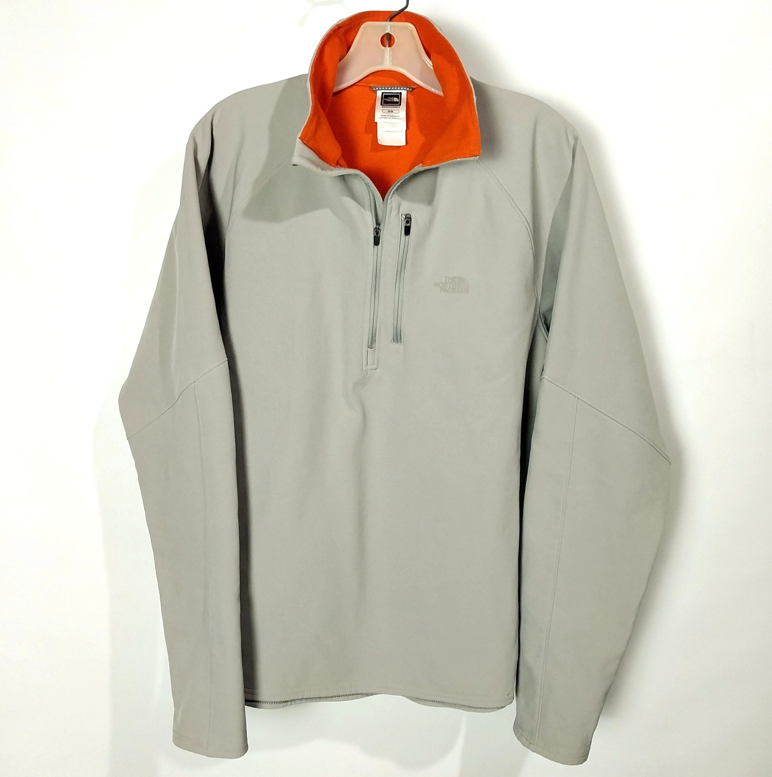 The North Face Softshell Pullover Jacket Logo Zip… - image 1