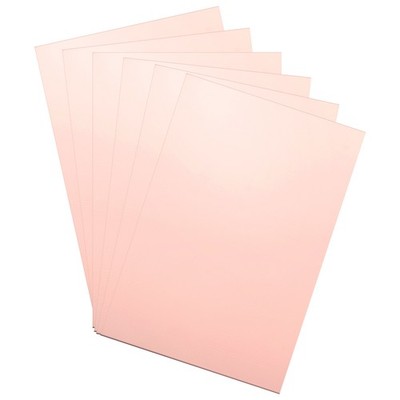 6Pcs Single Sided Copper Clad PCB Boards, FR-4 Fiberglass, 150 x 100 x 1.5mm