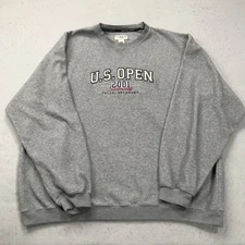 VINTAGE Golf Sweatshirt Mens 2XL Southern Hills US Open Crewneck 2001 Fleece