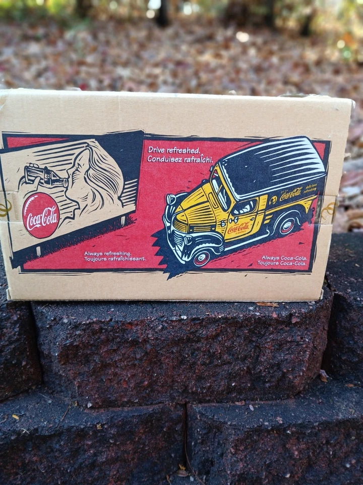 Banco de furgoneta de reparto Cocl-Cola 1947 con dosel Foto 3 de 4