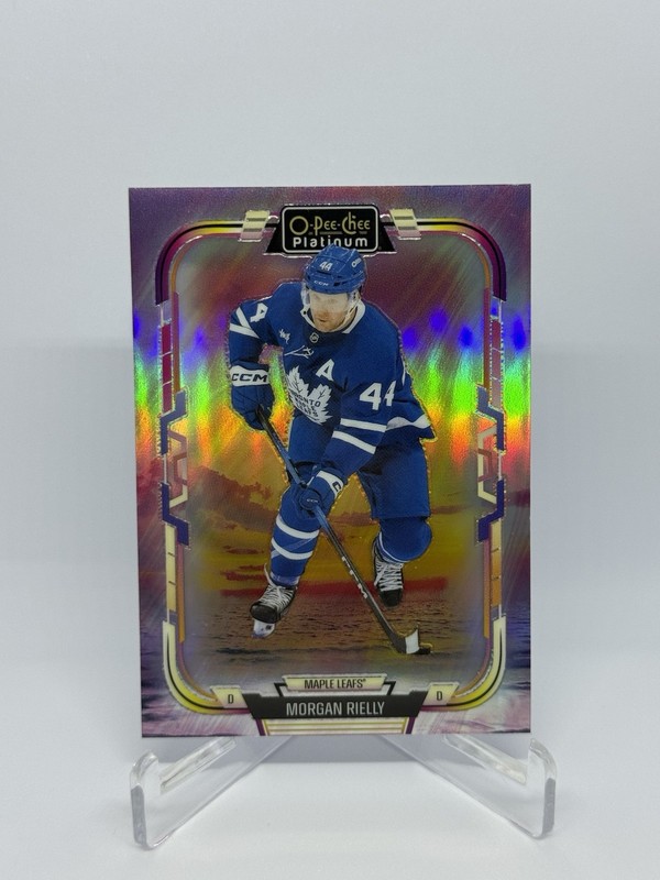 2024-25 O-Pee-Chee Platinum - Morgan Rielly #150 Sunset