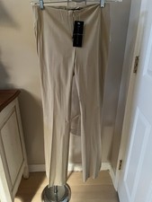 Guess Collection Tan Slit Bell Bottom Pants Size 6 ~NWT~ Rare