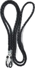 GENIQUE Genuine Leather Glasses Strap, Eyeglass Chain,Eye Glasses holders arou
