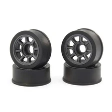 Kyosho Mini-Z RWD Watanabe Eight Spoke Rim Black 4 pcs #MZH020GM