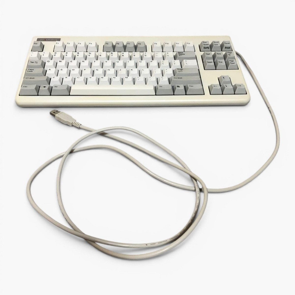 Topre Realforce 86U (SE0500) 英語配列 テンキーレス Topre Realforce 86U SE0500 US Layout Tenkeyless Keyboard Beige