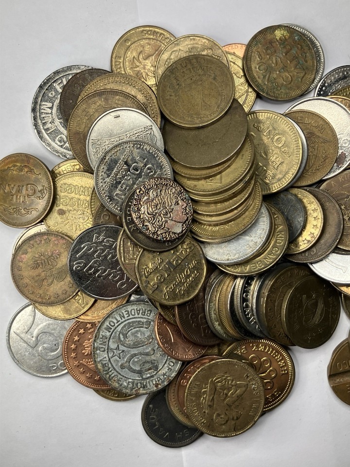 1+ Pounds Token Coin Medal collection as is unusual strange | eBay