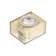 Waterproof 50A Marine Rated Battery Terminal Fuse Auto 58V DC Maximum