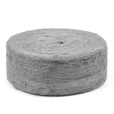 Stainless Steel Wool, 20FT Steel Wool Fill Fabric Roll, Gap Blocker Coarse Wire
